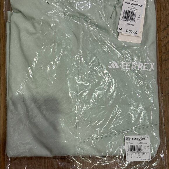NWT adidas Terrex Women's Sun Hoody - Picture 6 of 6